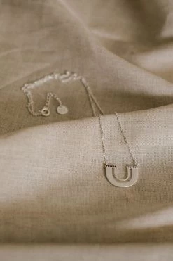 Silver Linings Zulu Silver U Shape Necklace